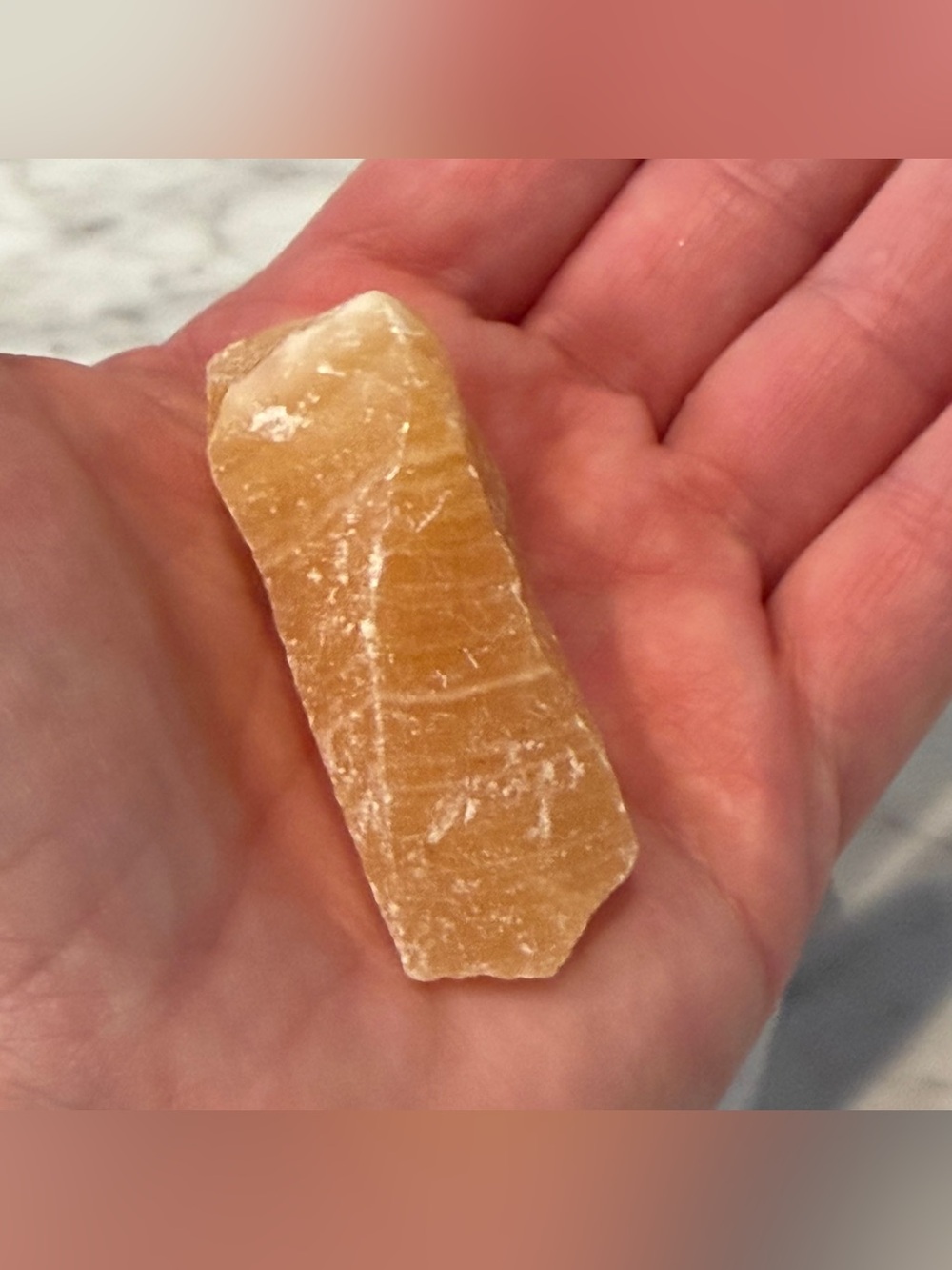 Golden Honey Calcite Raw Crystal